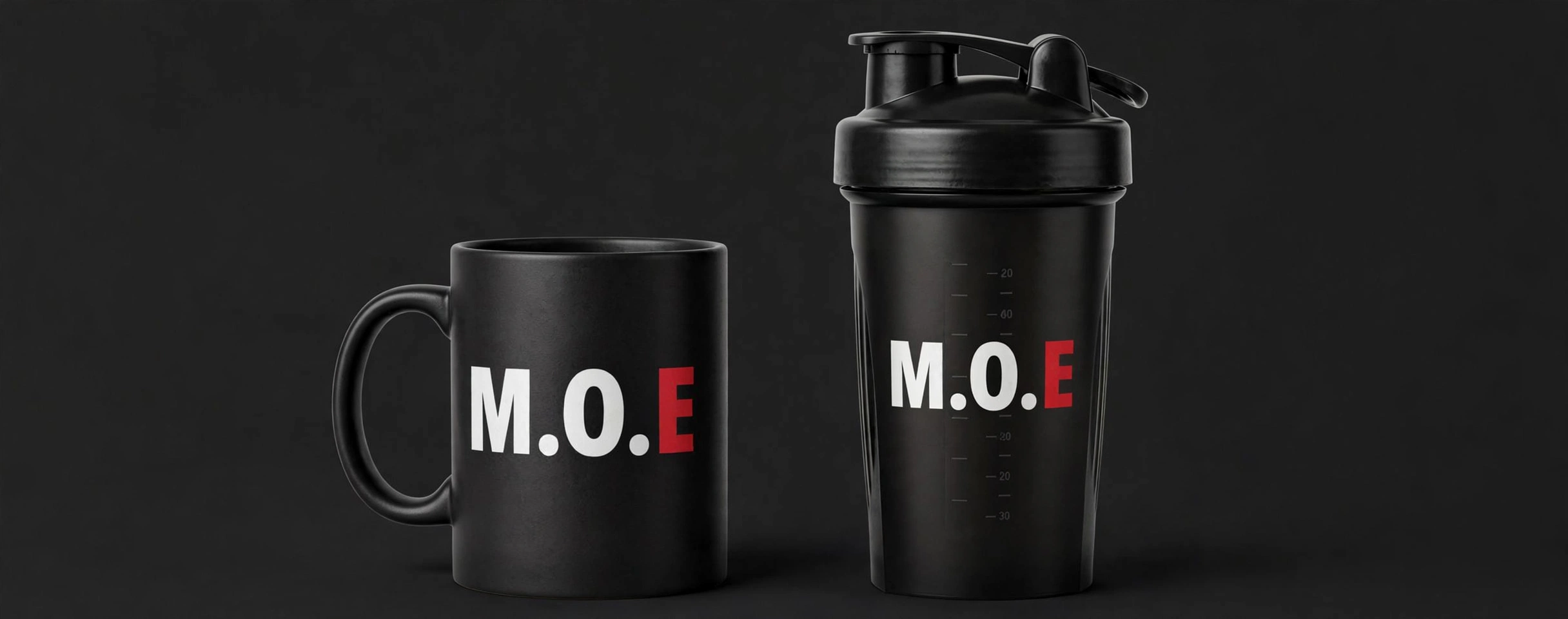 M.O.E Mug and Shaker Bottle
